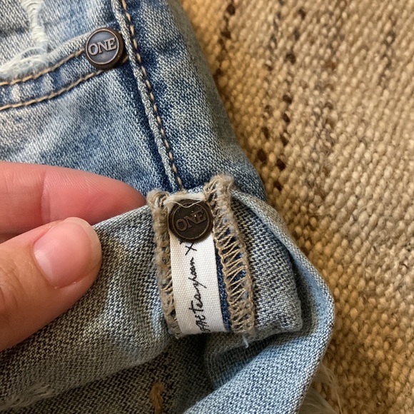 One teaspoon bandit shorts size 26 denim shorts free people shorts boho - Picture 7 of 8